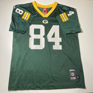 Green Bay Packers #84 Javon Walker NFL Reebok Players Jersey Youth XL 18-20